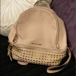 Michael Kors Pink Backpack